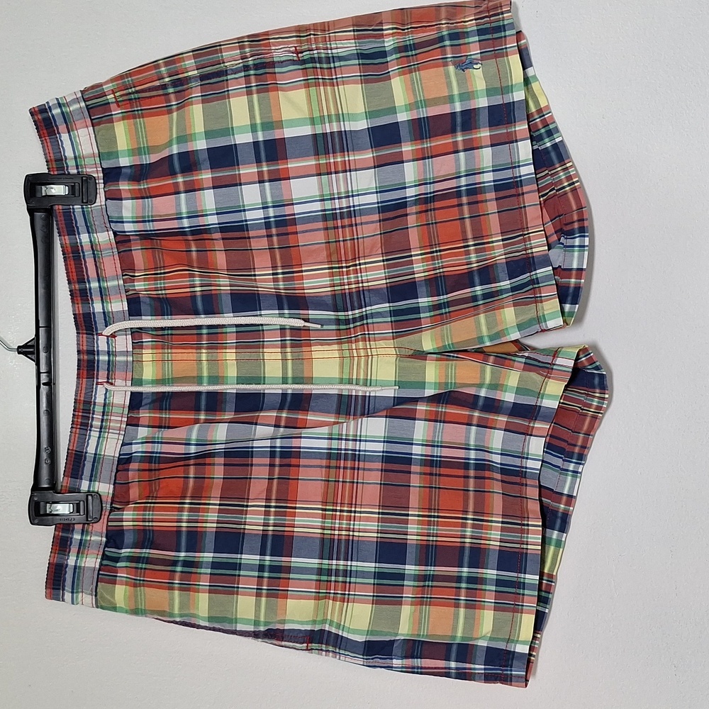 Polo by Ralph Lauren Swim Shorts Trunks Madras Plaid